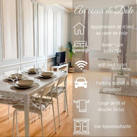 Apartamento « Au Coeur De Dole » Exterior foto