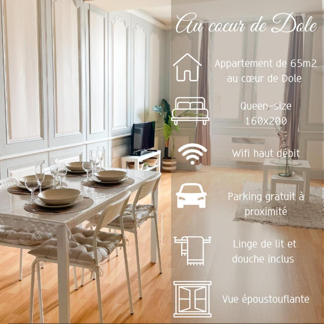 Apartamento « Au Coeur De Dole » Exterior foto