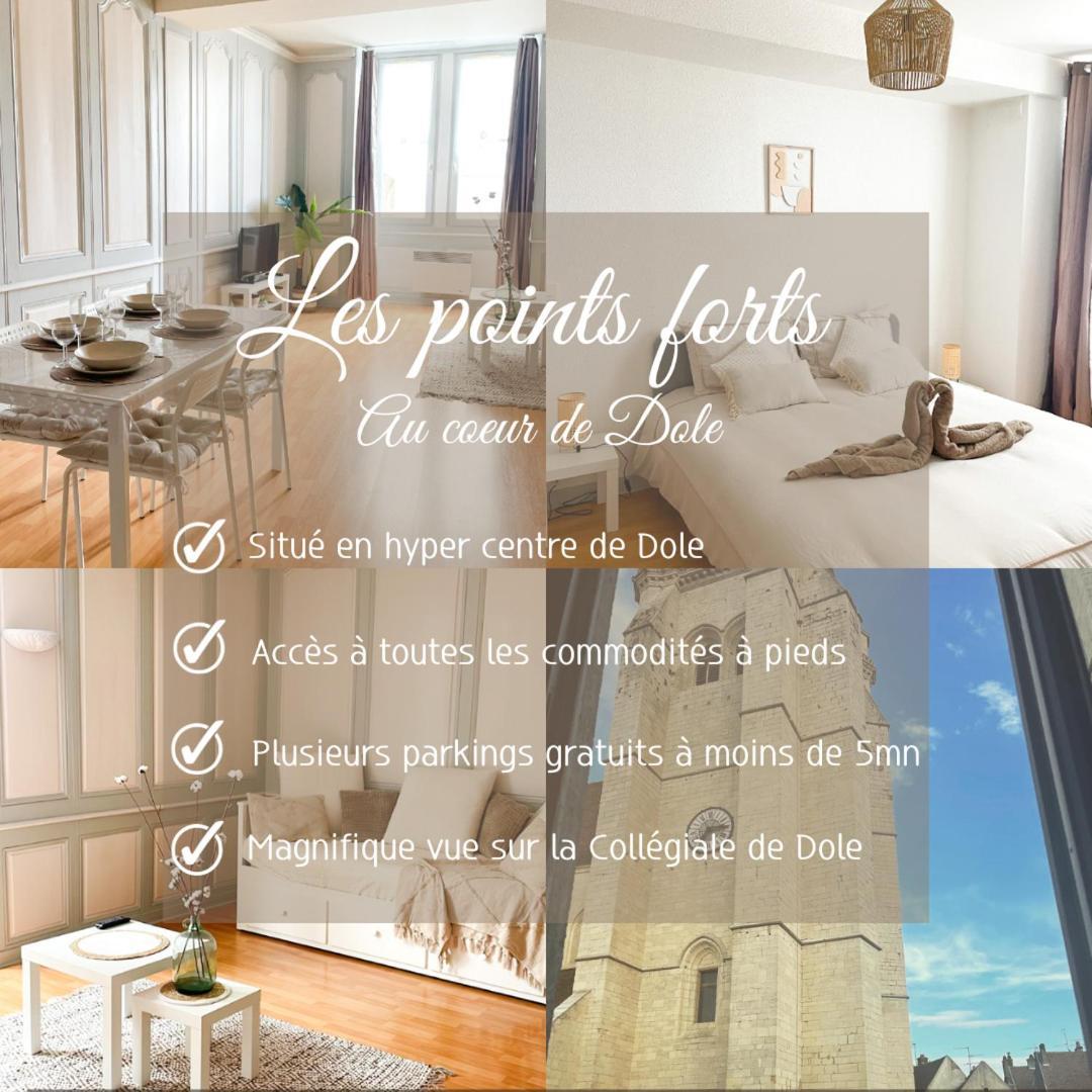 Apartamento « Au Coeur De Dole » Exterior foto